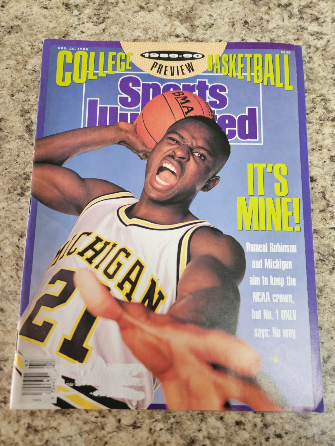 SI's College Basketball Preview - November 20, 1989