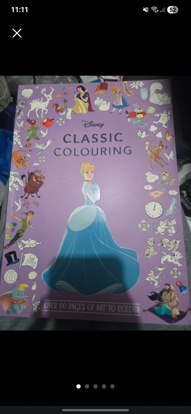 Disney Princess and Classics Colouring Books Bundle - photo 3