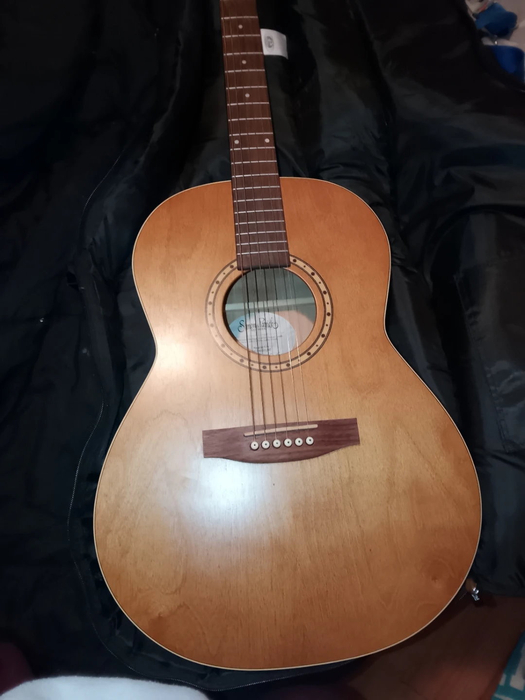 Simon & Patrick Natural Folk Acoustic Guitar - photo 5
