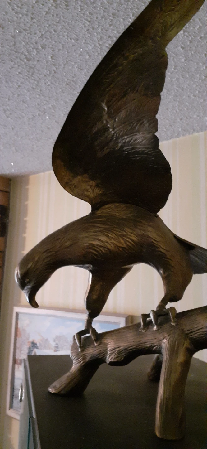 Bronze Eagle Statue