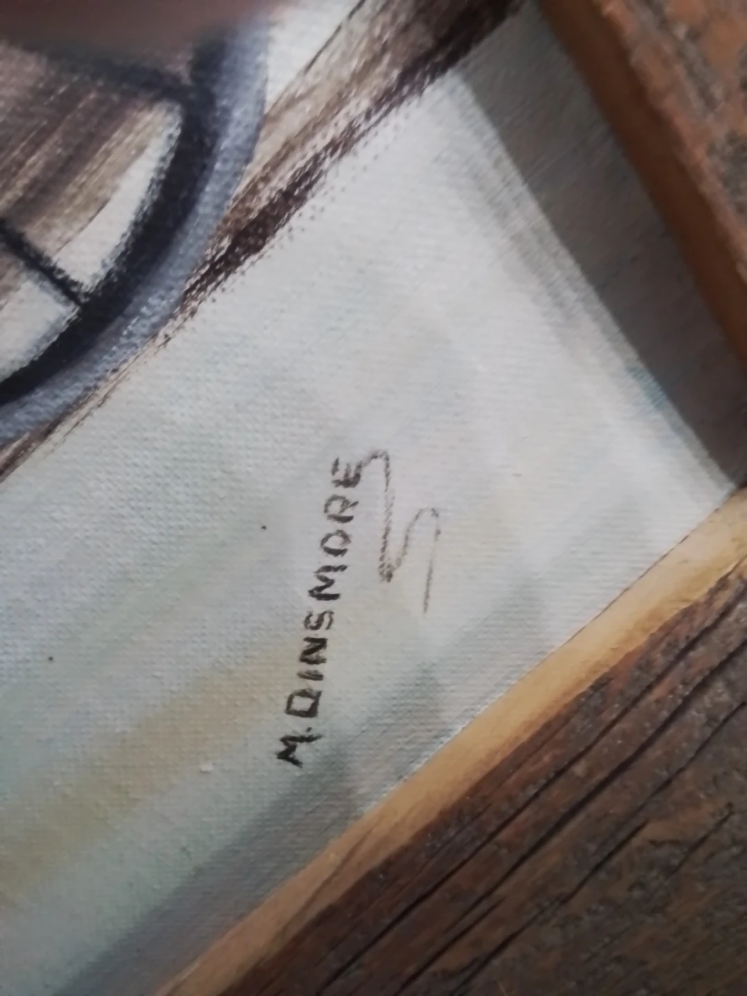 M. Dinsmore Painting of St. Jacobs, Ont. Scene - photo 3