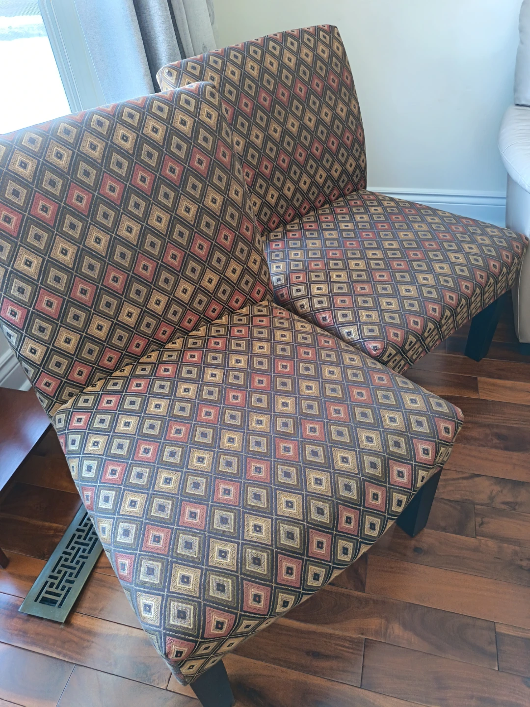 Patterned Accent Chairs (Set of 2)