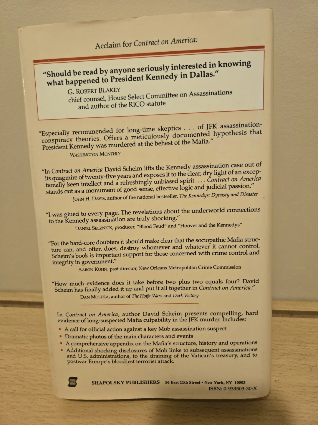 Contract on America: The Mafia Murder of JFK - photo 2