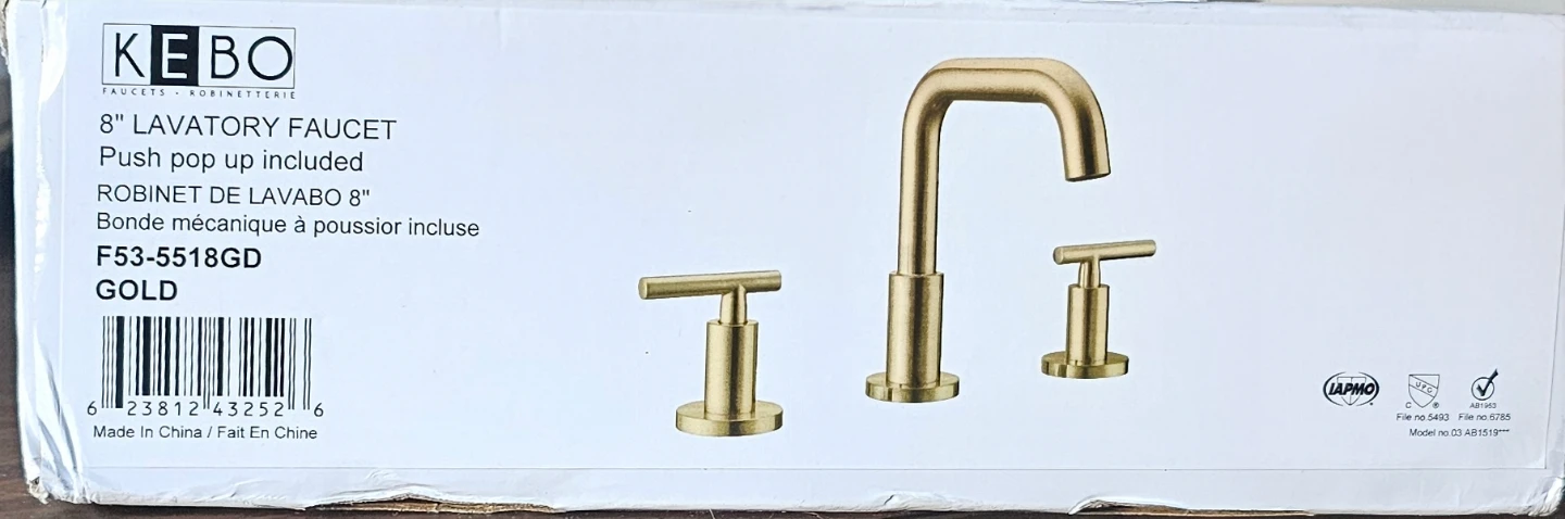 8" bathroom faucet - photo 2