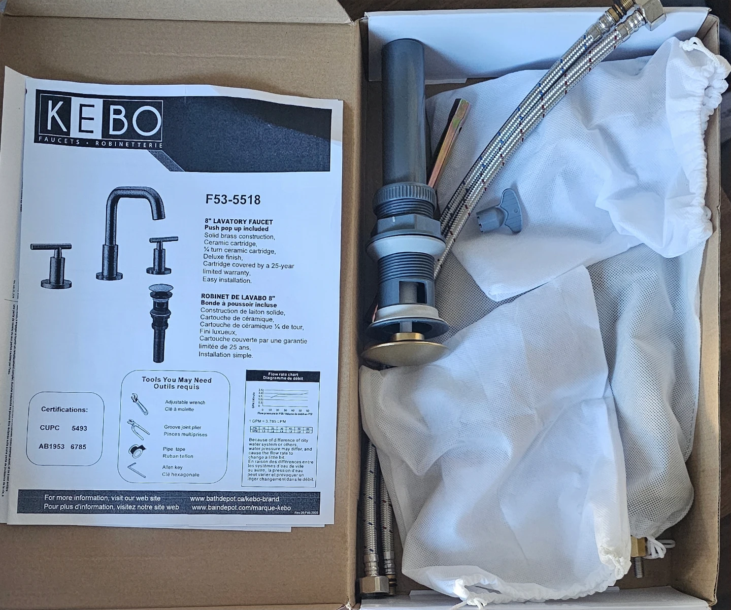 8" bathroom faucet - photo 3
