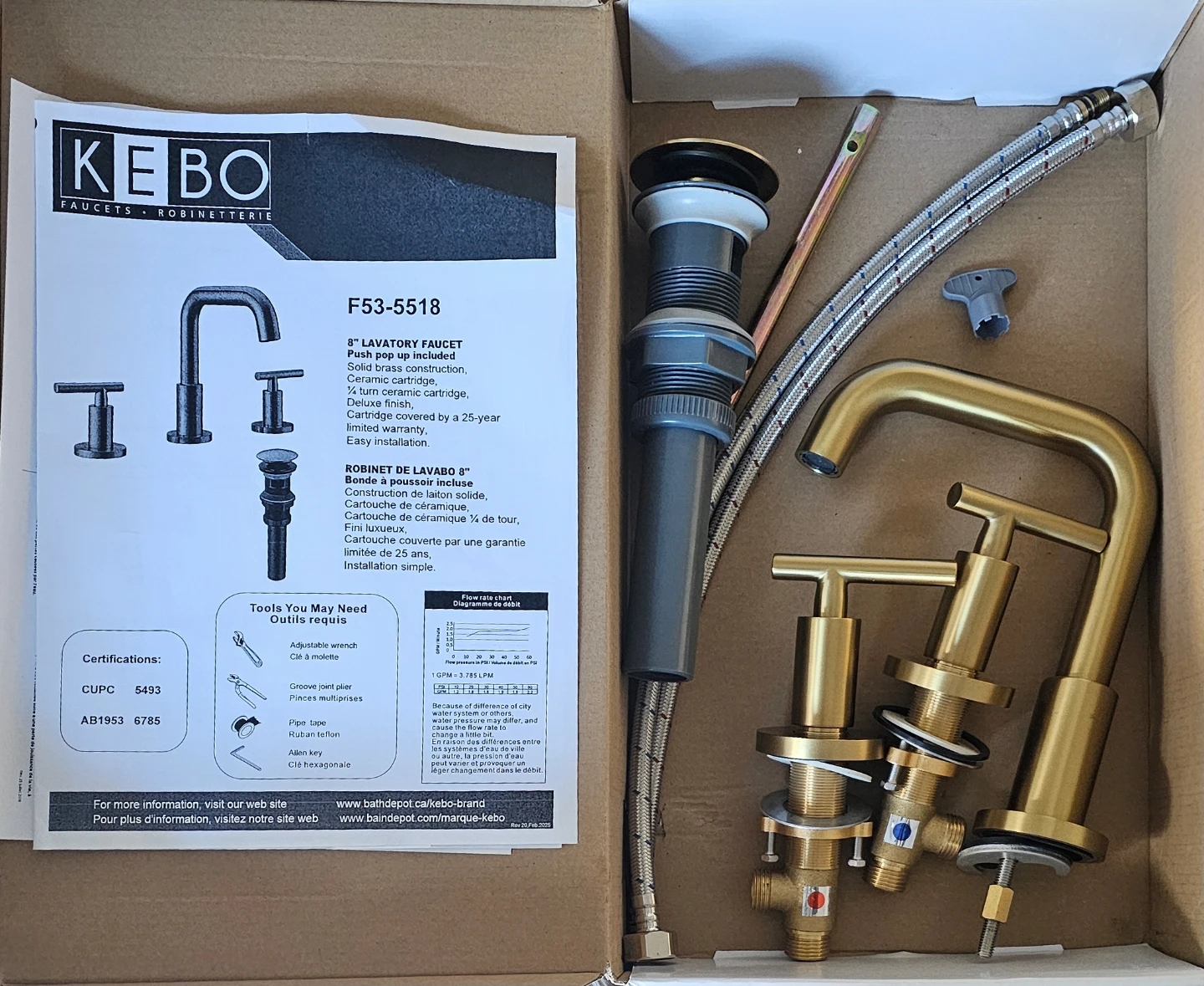 8" bathroom faucet - photo 4