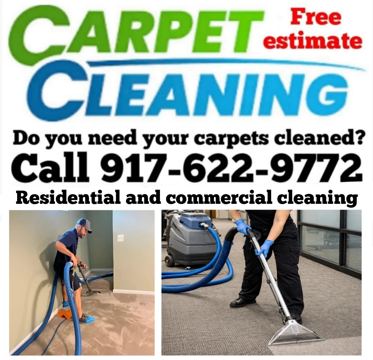Residential and Commercial Carpet Cleaning Service