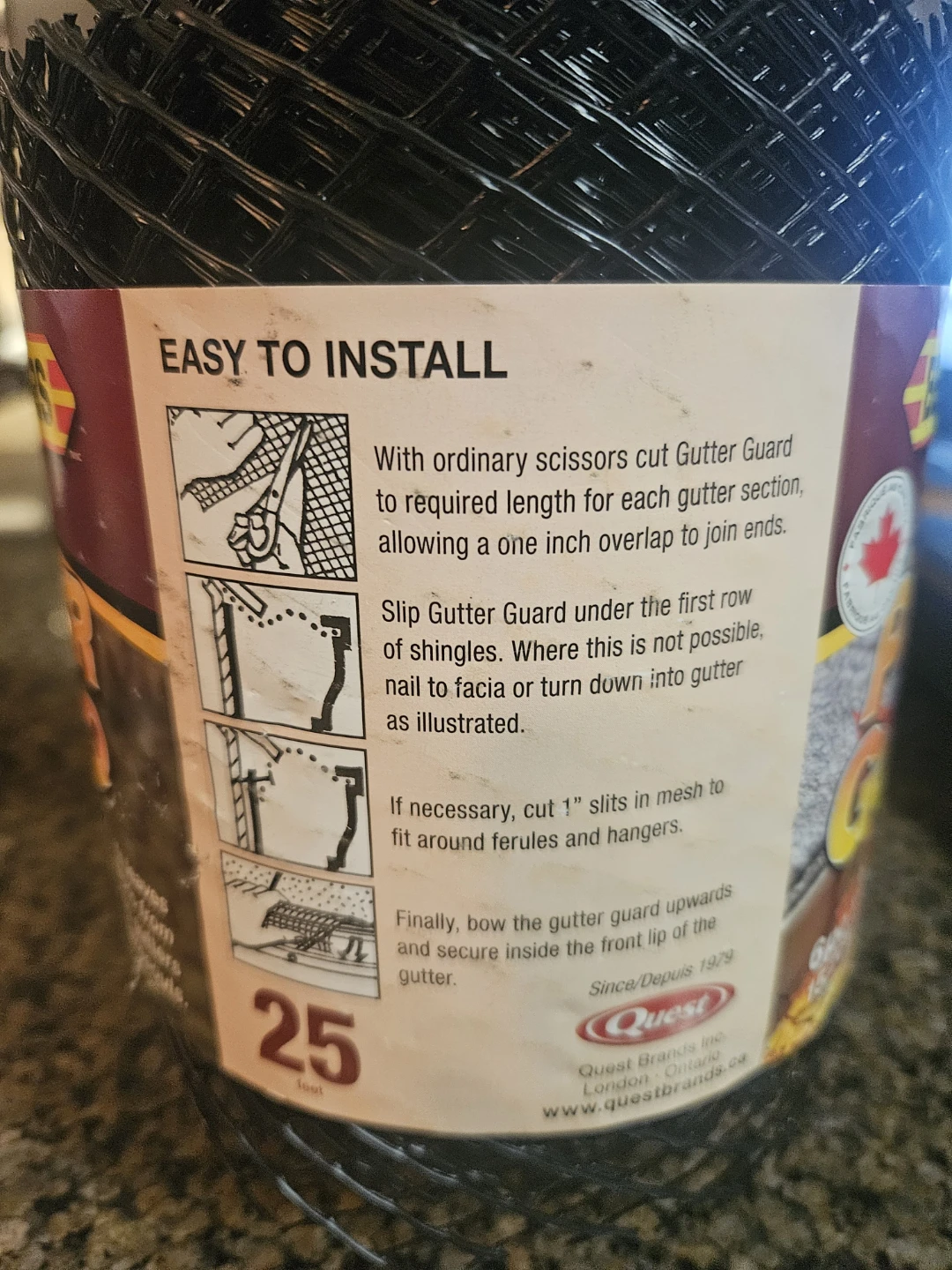 Better Barriers Gutter Guard - 25 ft. - photo 2