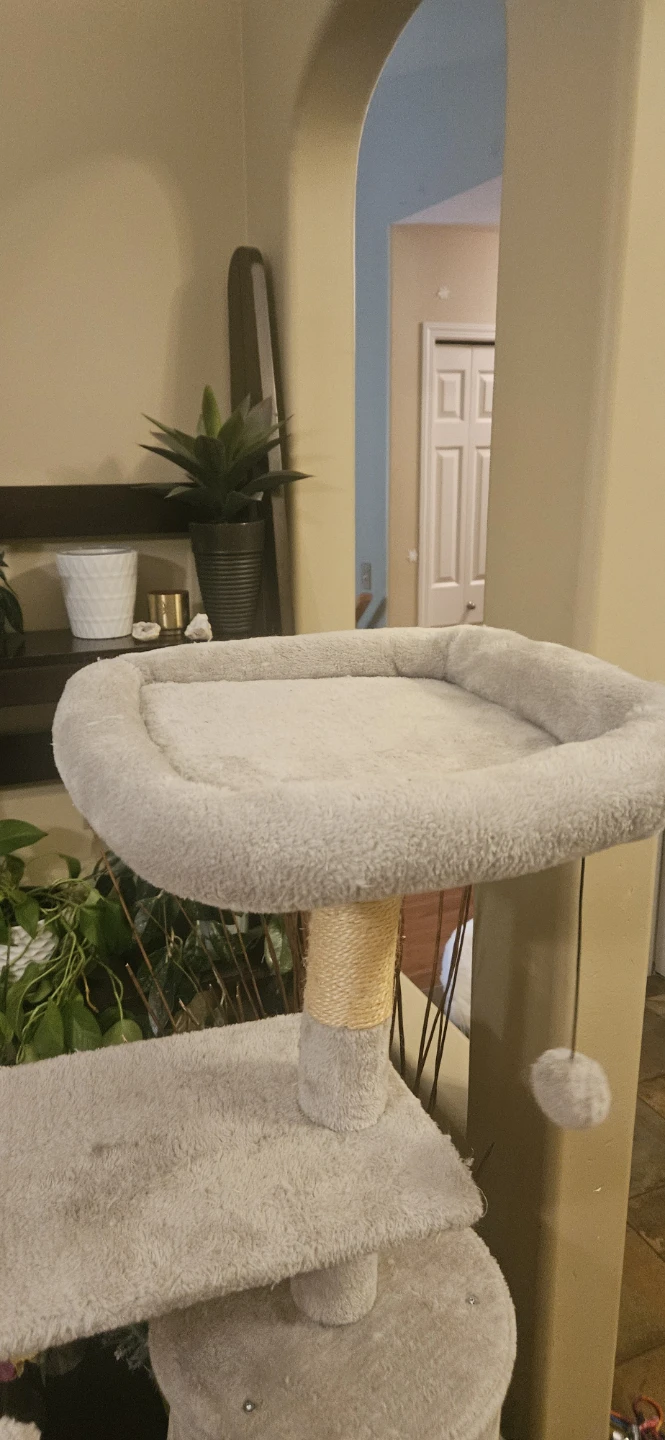 Multi-level Cat Tree Condo with Platforms and Hammock - photo 5
