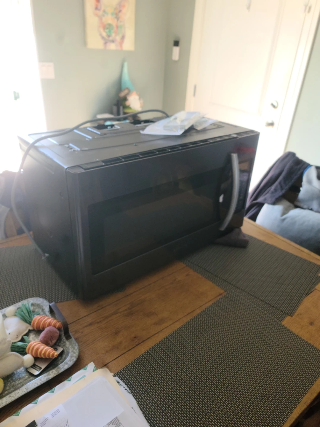 Samsung Black Over-the-Range Microwave