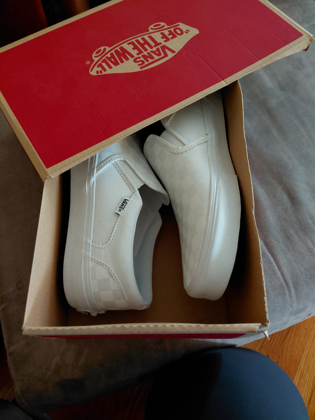 Men's Vans Slip-On Checkerboard Shoes - photo 5