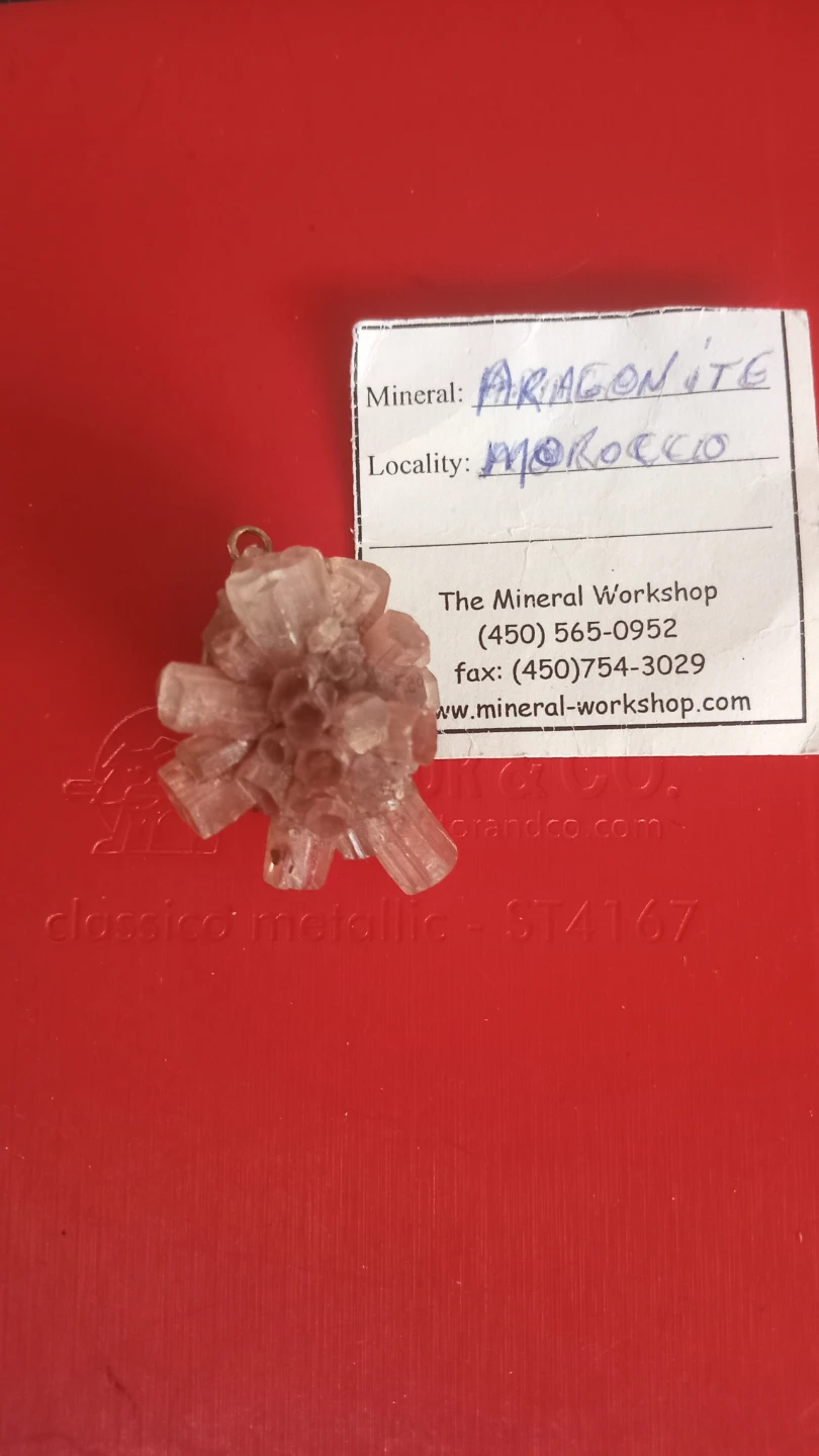 Mineral Aragonite Morocco - photo 2