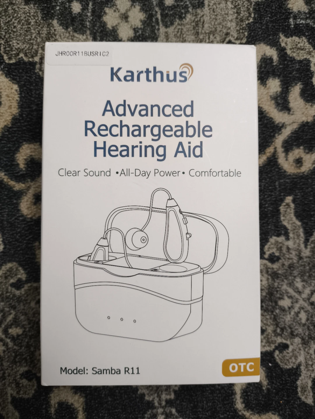 NEW - Karthus Advanced Rechargeable Hearing Aid: Samba R11