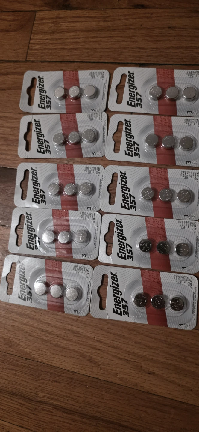 Energizer 357 Button Cell Batteries - 10 Pack