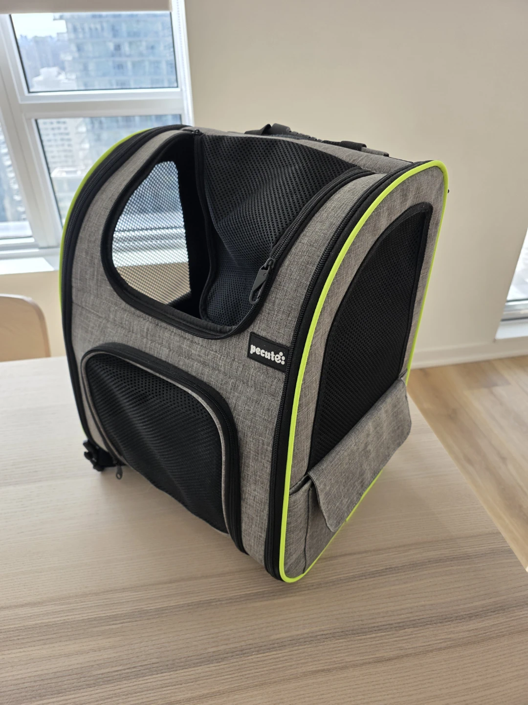 Pecute Pet Carrier Backpack (Small) - Expandable