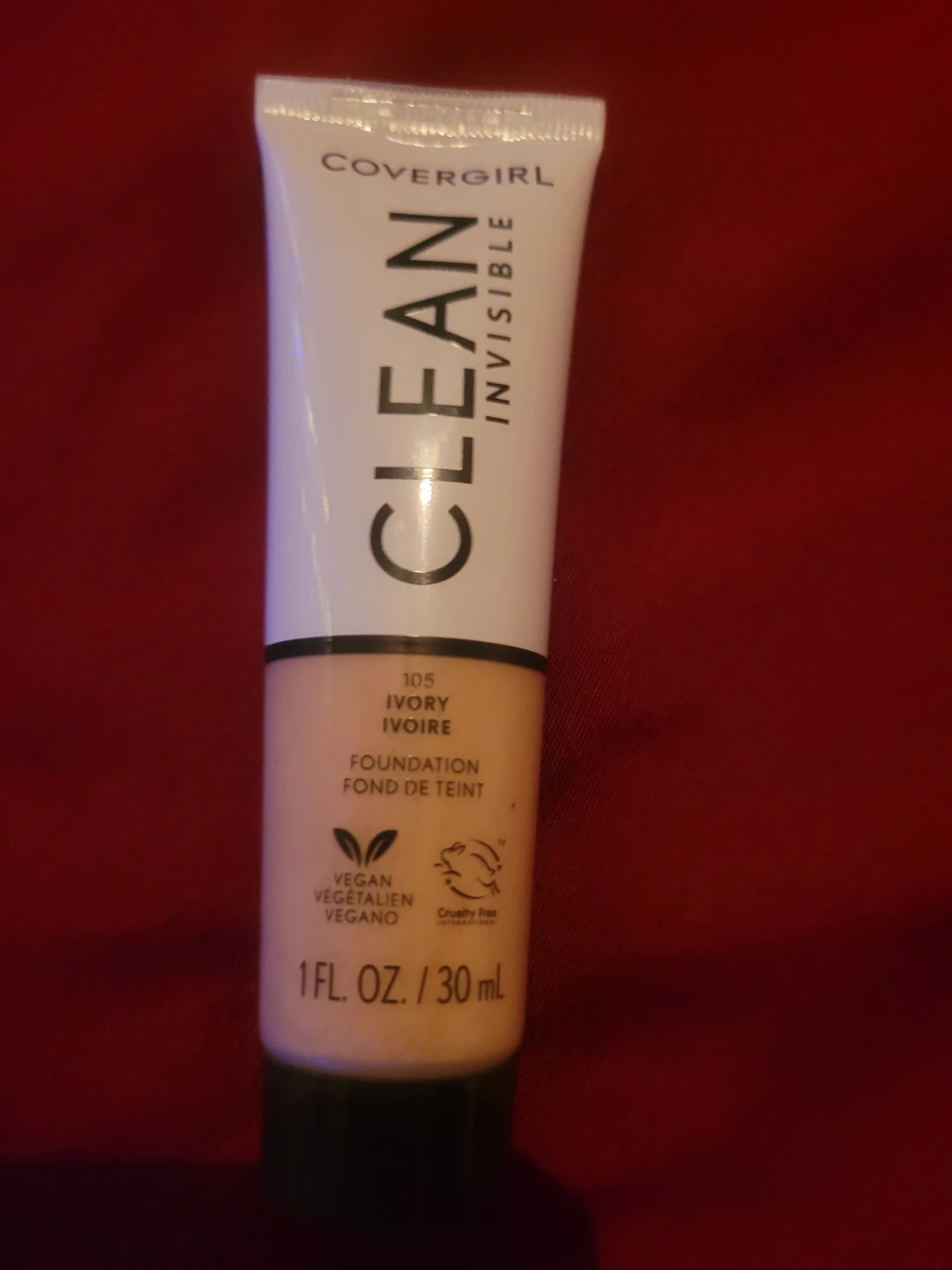 Covergirl Clean Invisible Foundation 105 Ivory