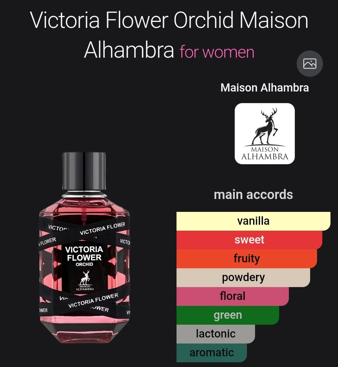 Maison Alhambra Victoria Flower Orchid Eau de Parfum for Women - photo 2