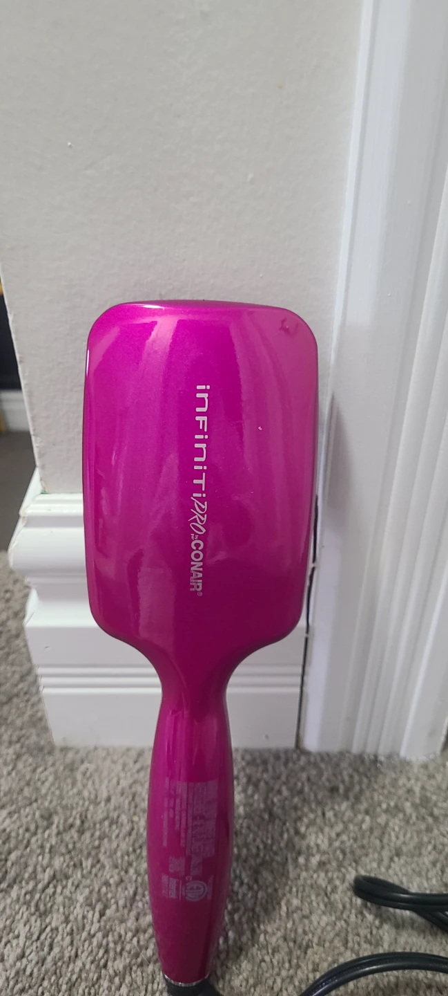 Conair InfinitiPro Diamond Brilliance Ionic Straightening Brush - photo 3