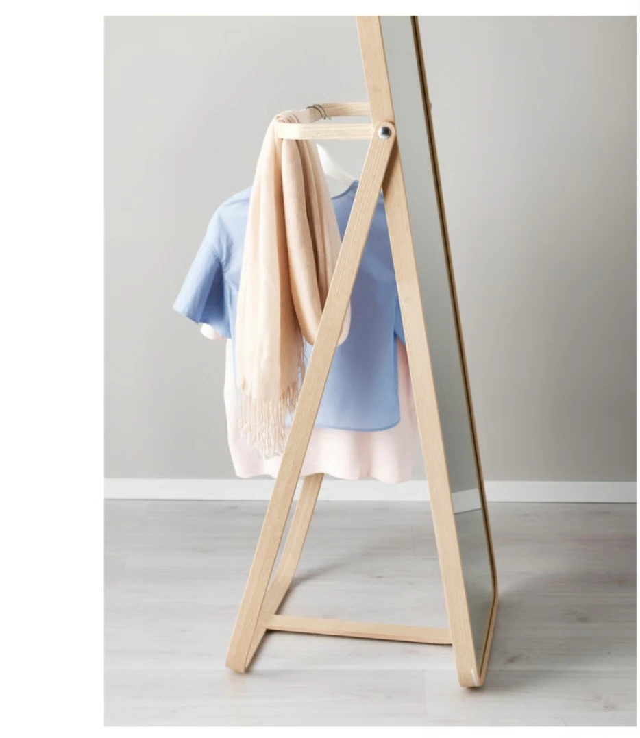 IKEA NISSAFORS Mirror with Clothes Rack