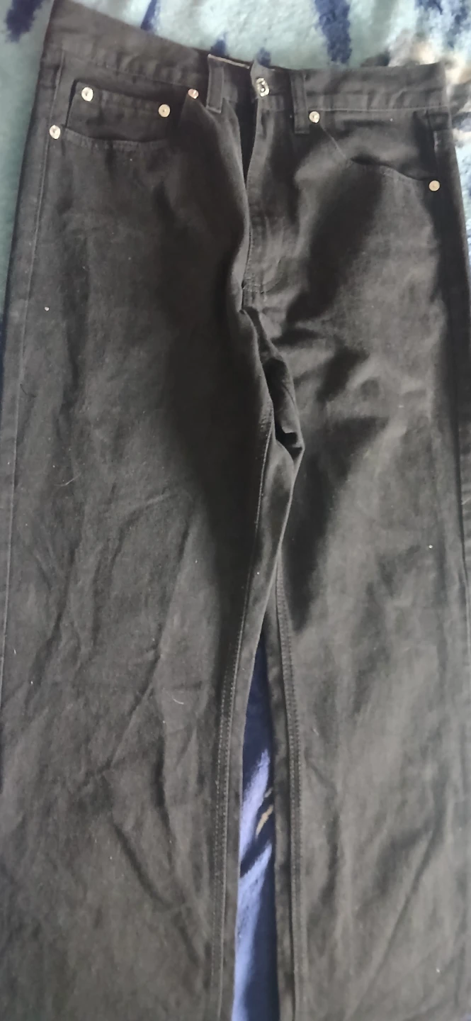 PJ MARK Straight Jeans 34x34 Black Premium Denim