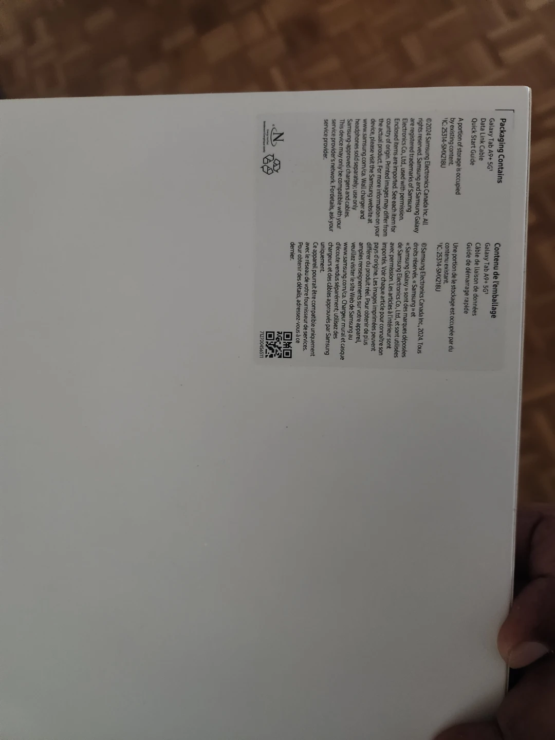 Samsung Galaxy Tab A9+ 5G - photo 2