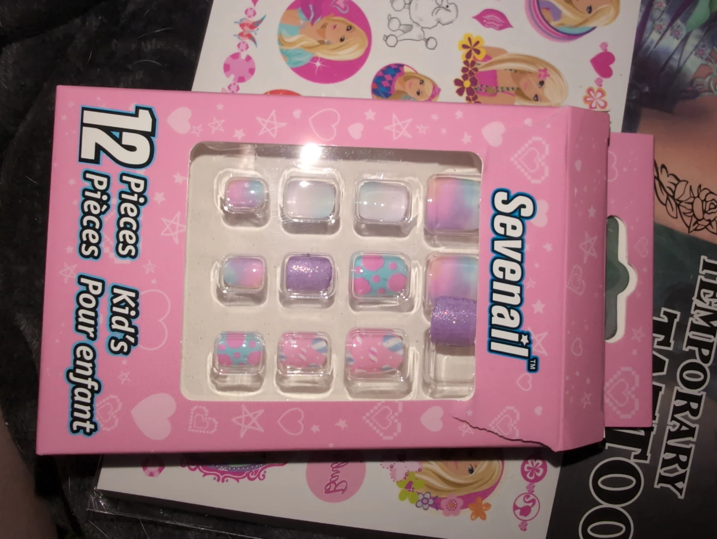 Disney Princess Nail Set & Temporary Tattoos - photo 2