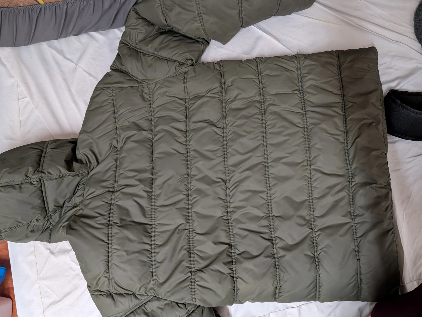 Green Puffer Jacket