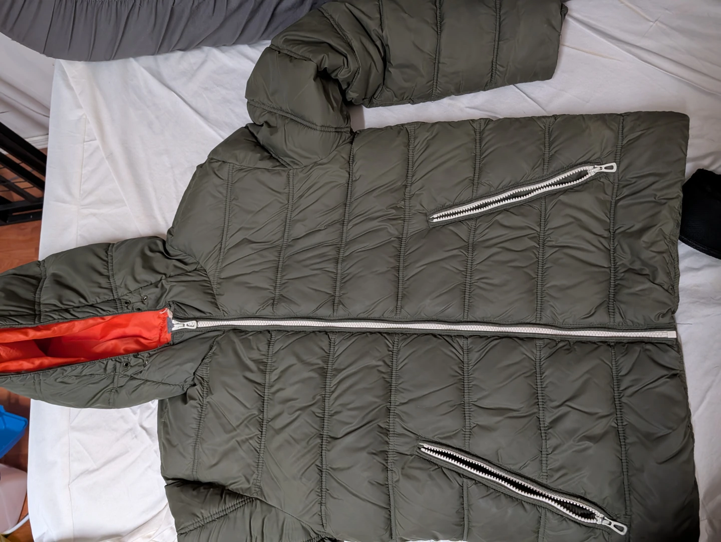 Green Puffer Jacket - photo 2