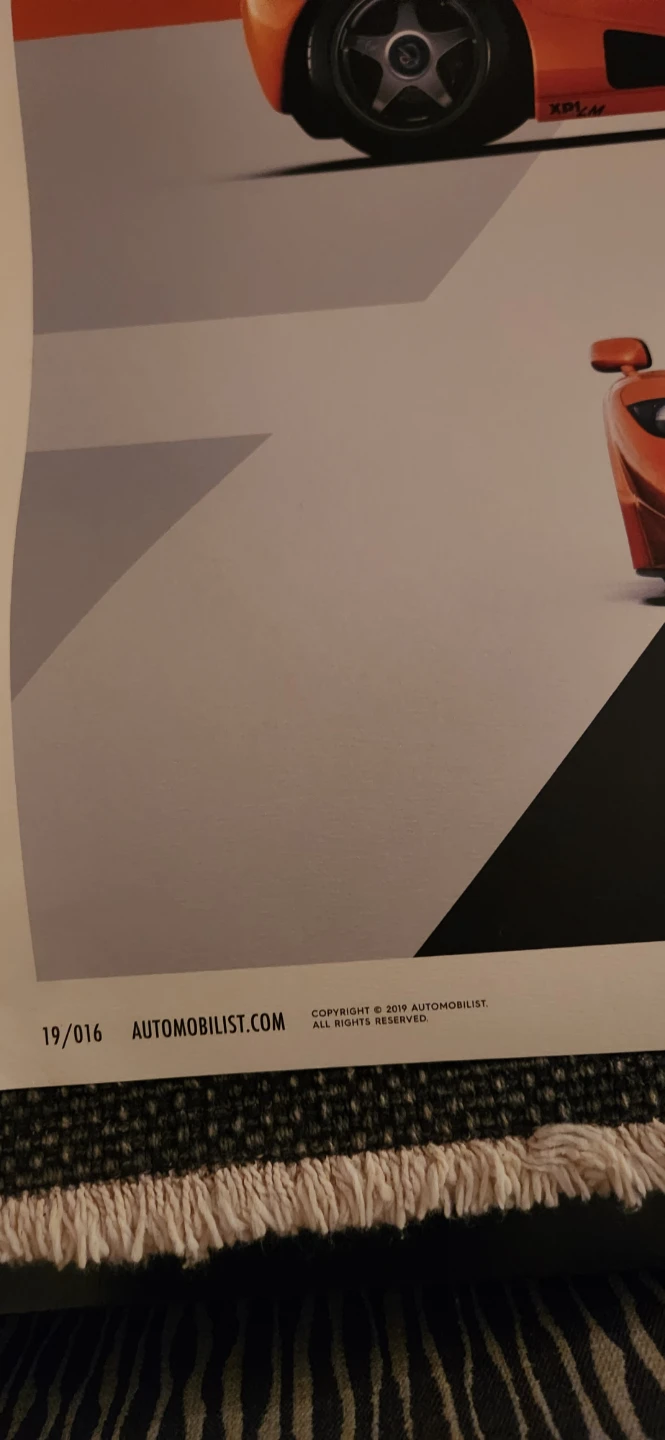 McLaren F1 Poster 50cmx70cm - photo 2