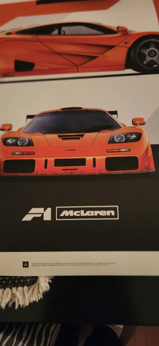 McLaren F1 Poster 50cmx70cm - photo 3