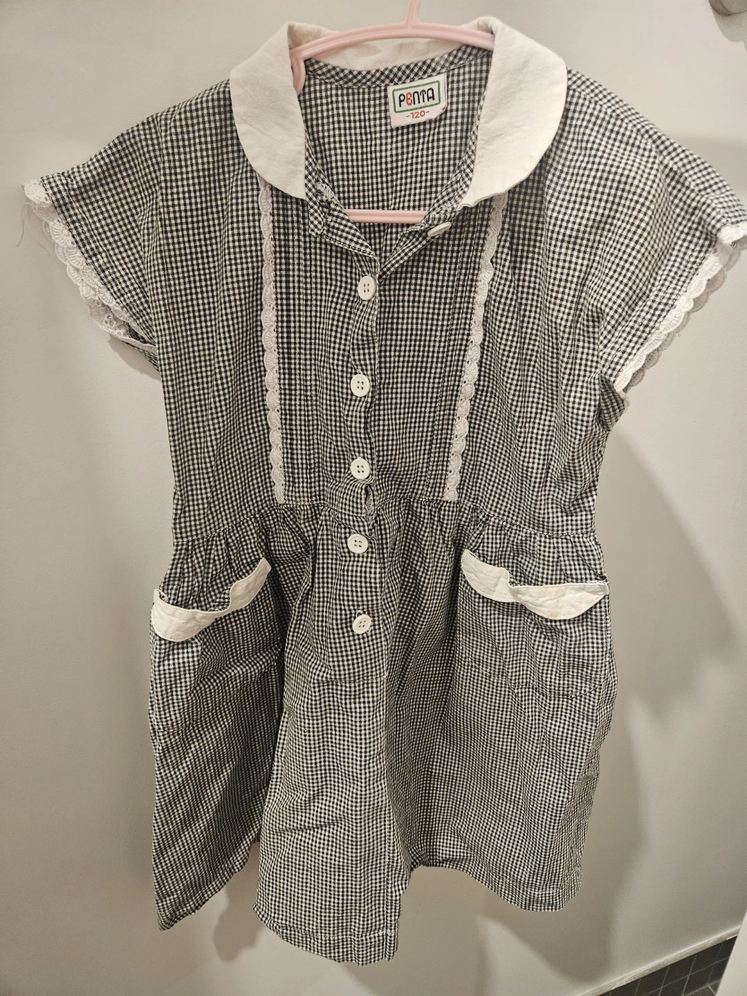 PENA Gingham Dress - Size 120