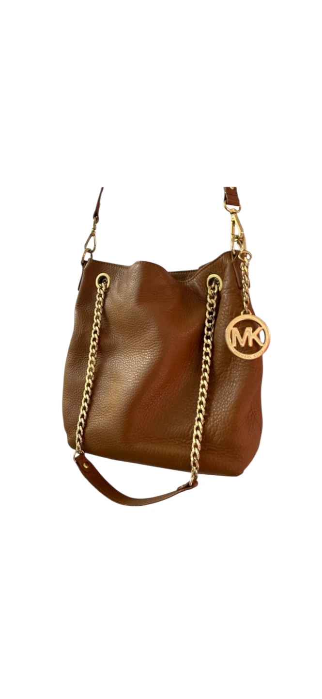 Michael Kors Cognic Leather Shoulder Bag - photo 4
