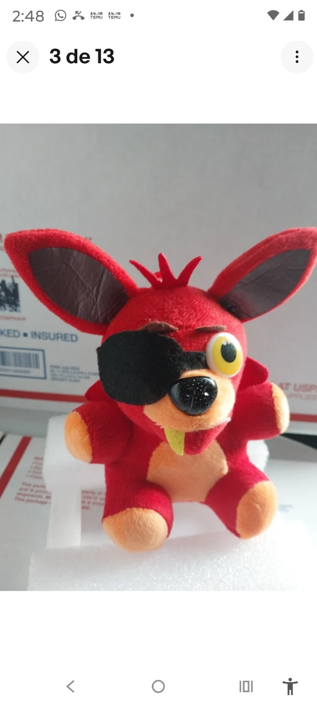 Five Nights at Freddy's Foxy Plush Toy - photo 4