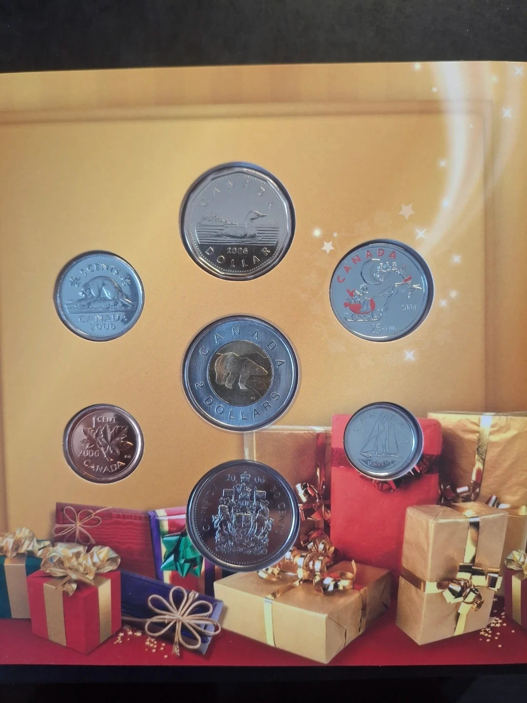 2006 Royal Canadian Mint Holiday Coin Set - photo 2