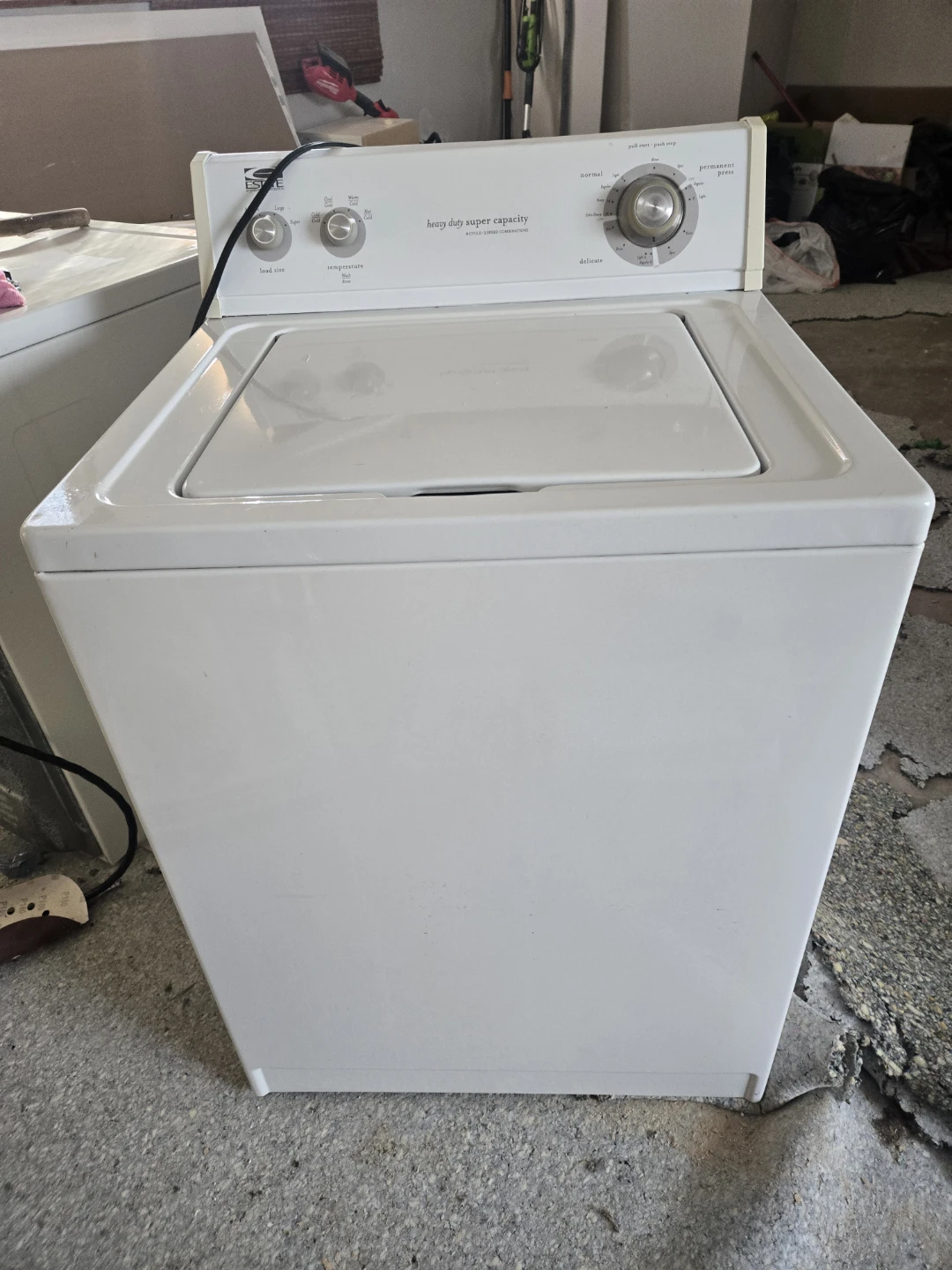Estate Heavy Duty Super Capacity Washer - photo 4