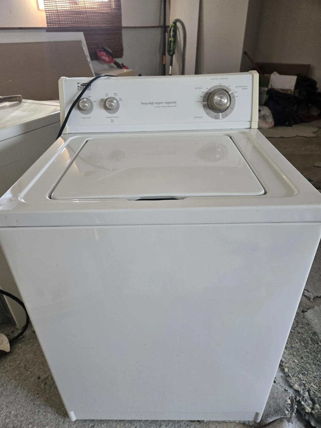 Estate Heavy Duty Super Capacity Washer - photo 5