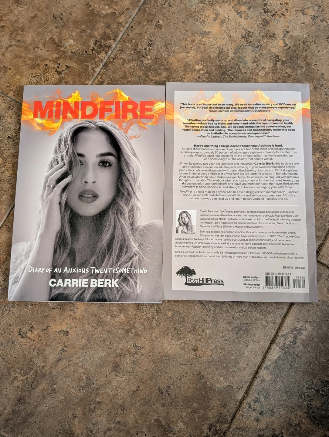 Mindfire Diary of an Anxious Twentysomething by Carrie Berk
