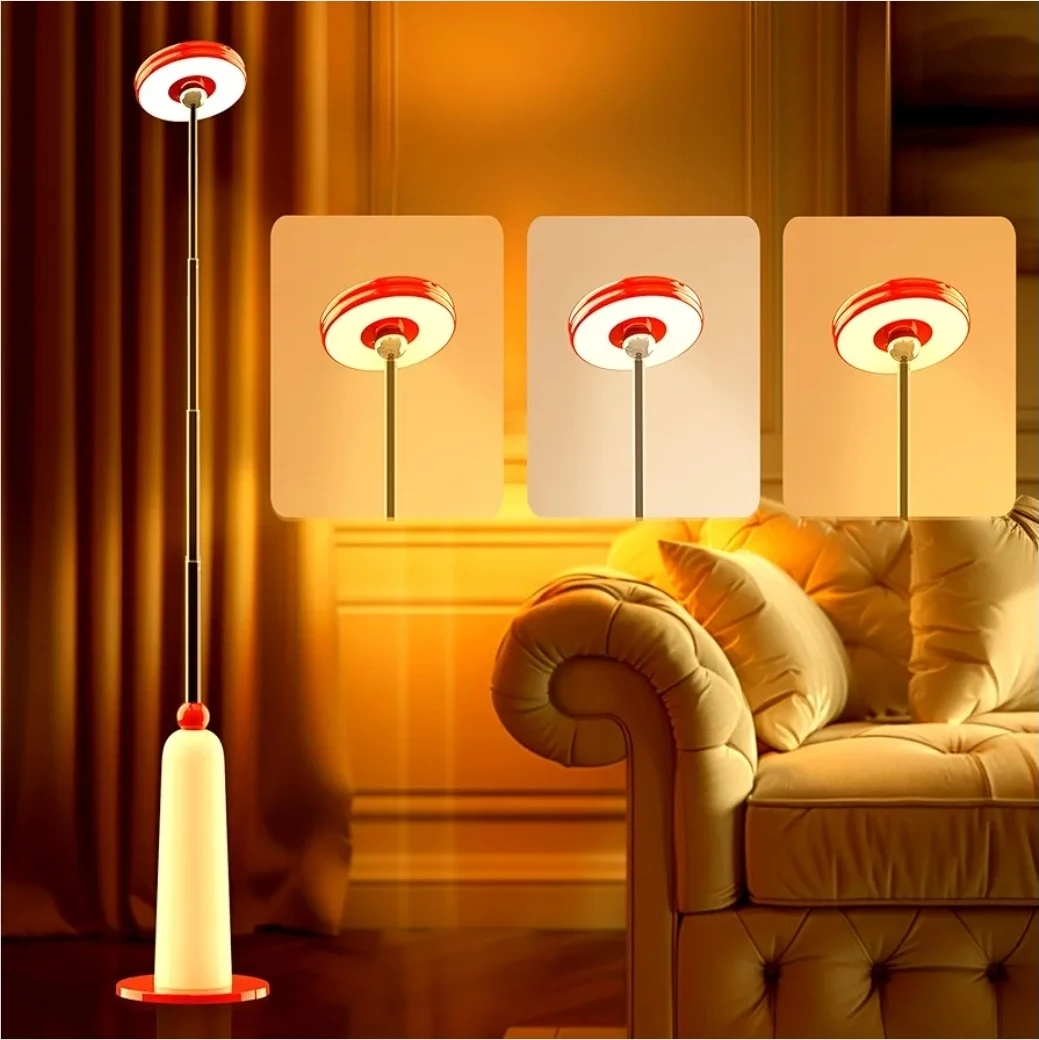 Cordless Magnetic Floor Lamp | 360° LED Dimmable Standing Lamp
