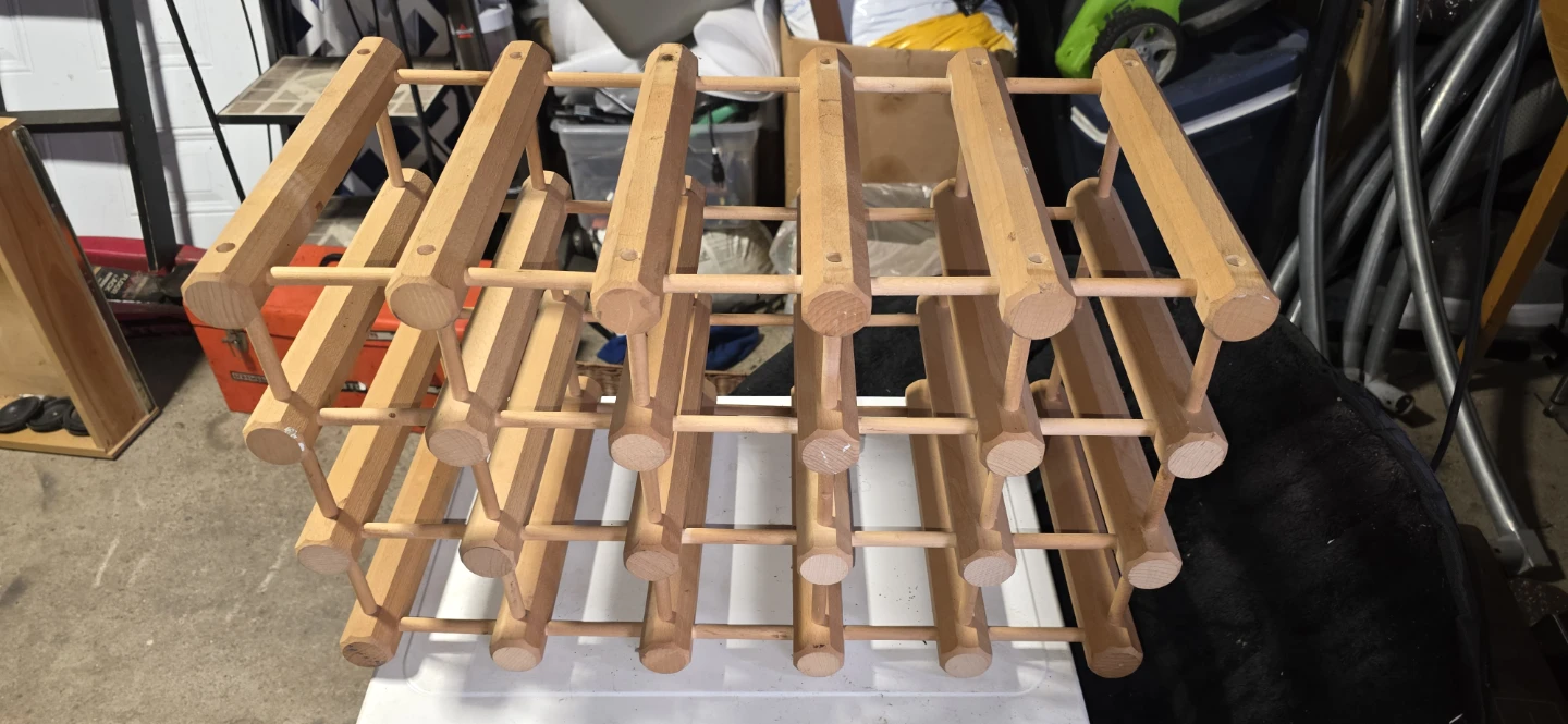 Wooden Wine Rack