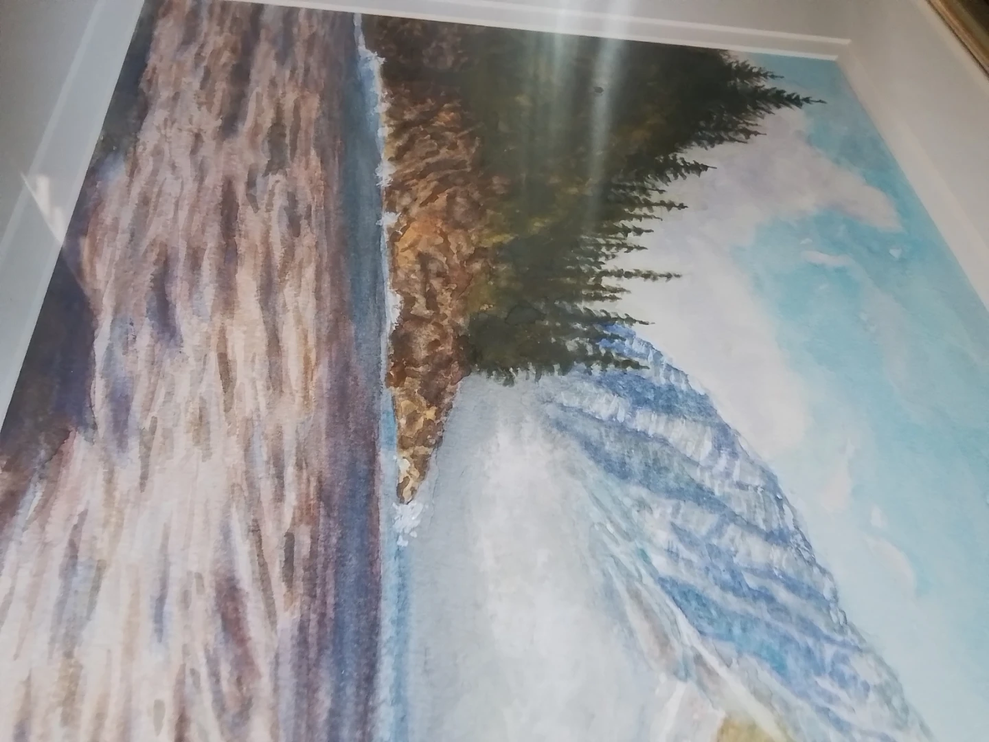 Watercolor Painting J.B. McWraith 2009, 20x16" - photo 4