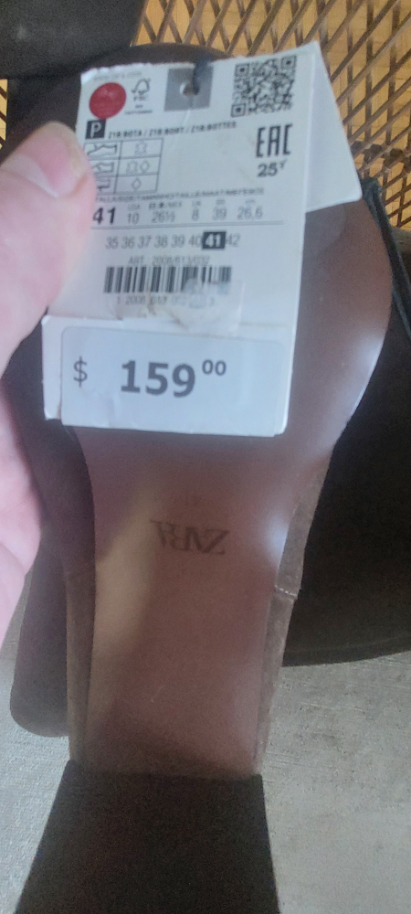 ZARA Knee-High Suede Boots - Size 41 (EU) - photo 2