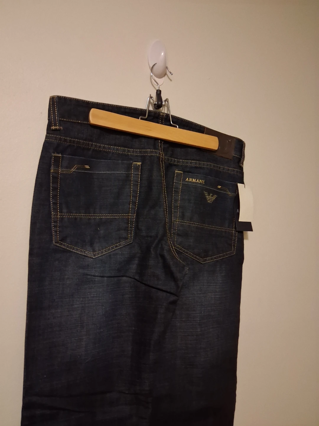Mens size 34 Dark Wash Denim Jeans - photo 3