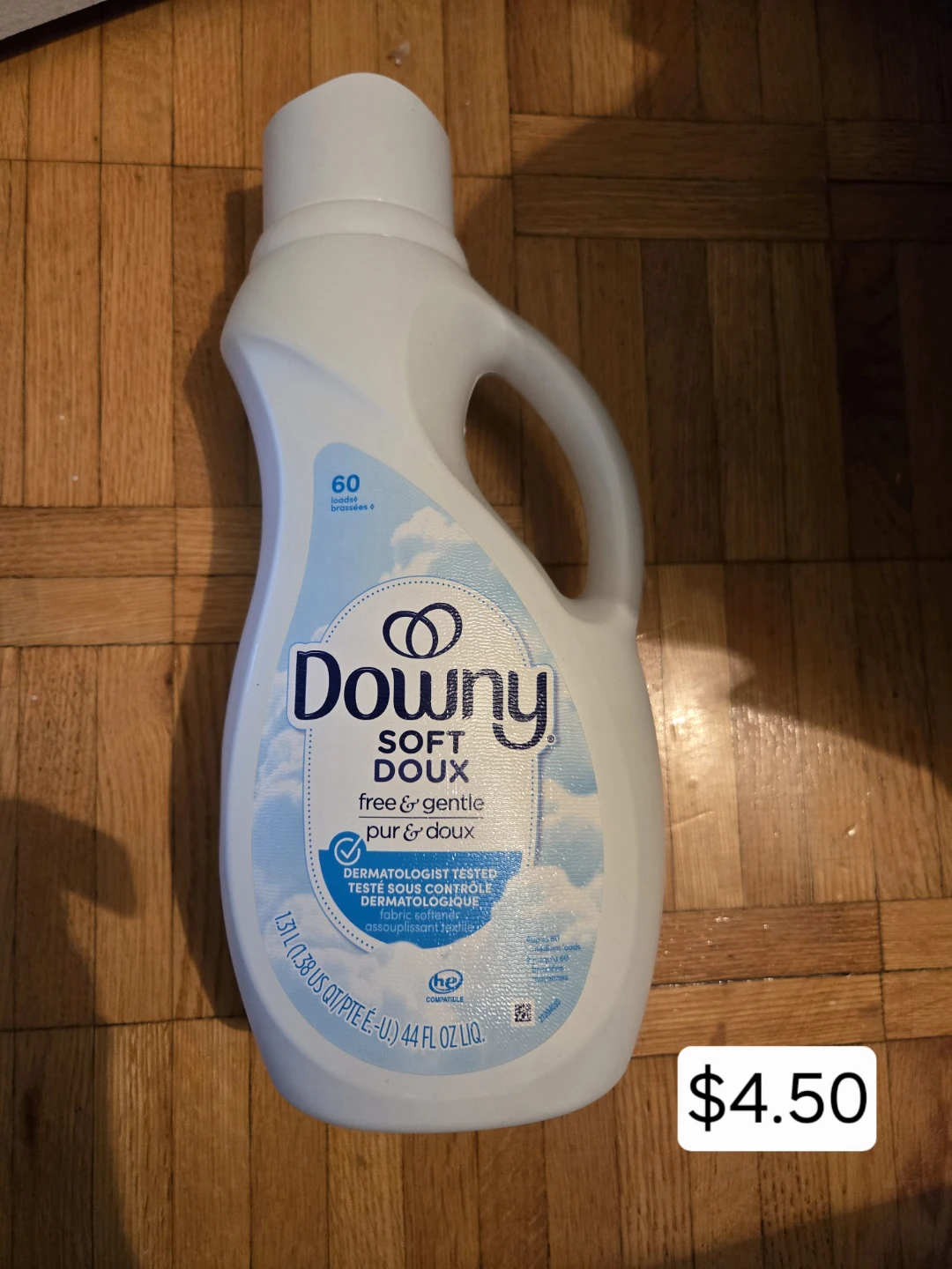 Downy Softique Free & Gentle Fabric Softener - 44 fl oz