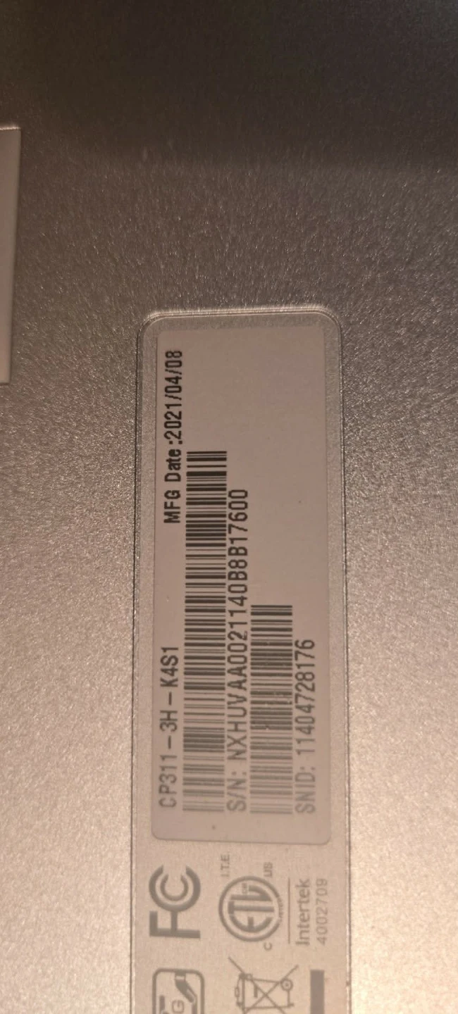 Acer Chromebook Spin 311 – Parts/ Repair (No Power) - Read Below - photo 2