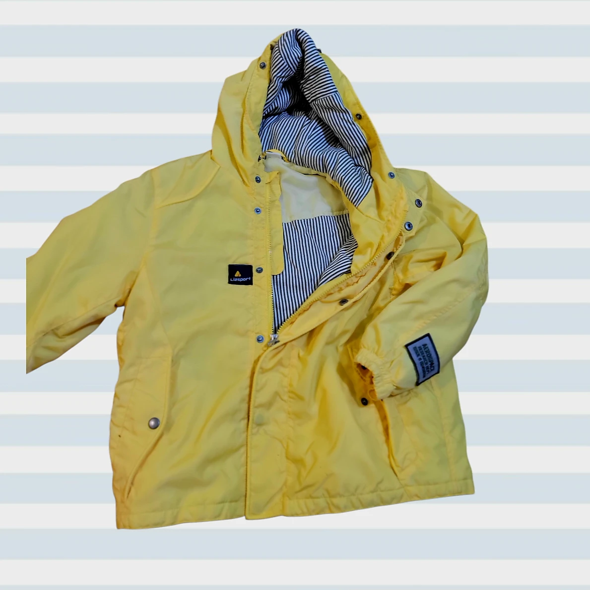 Lands' End Yellow Hooded Jacket - photo 3