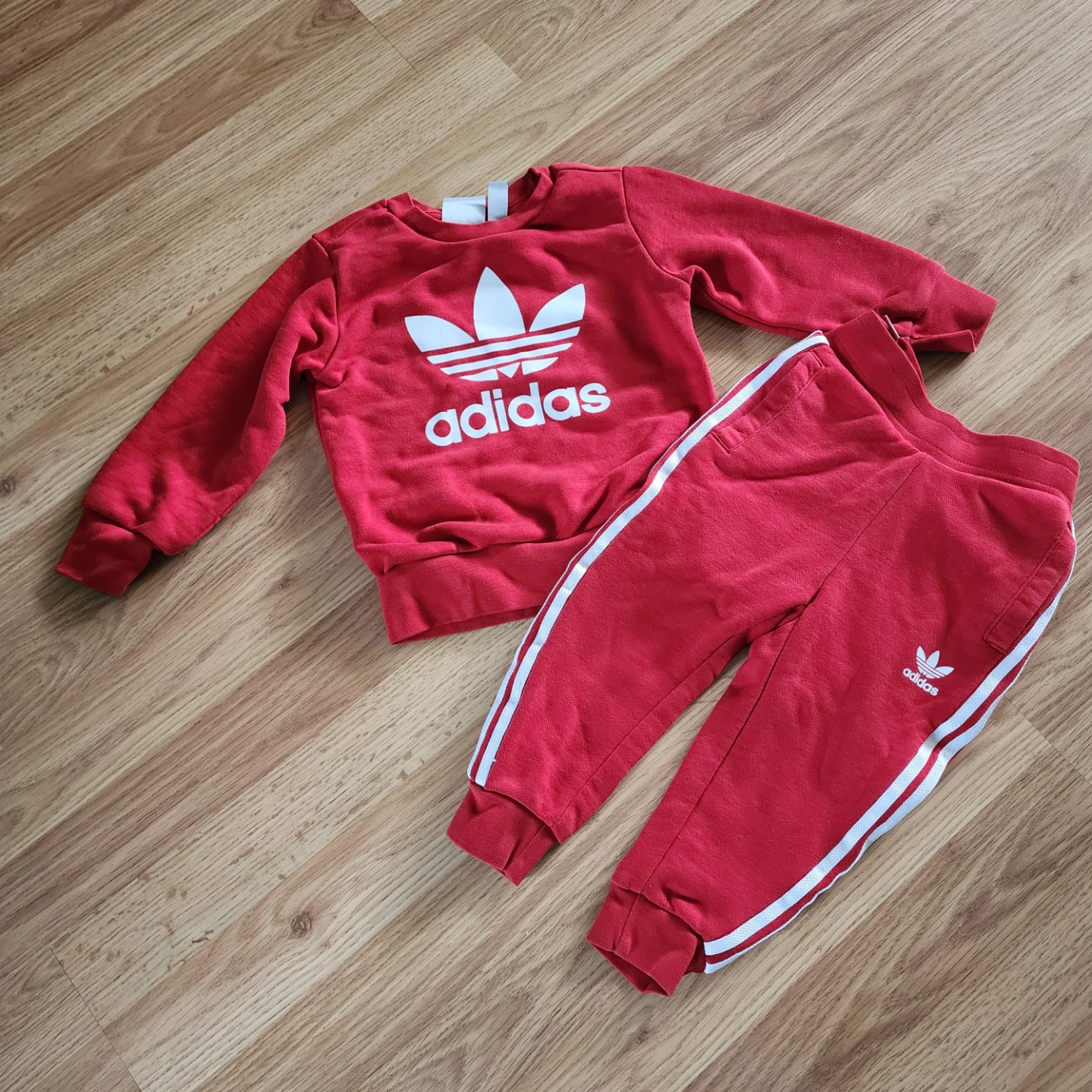 Adidas Red Tracksuit 2T