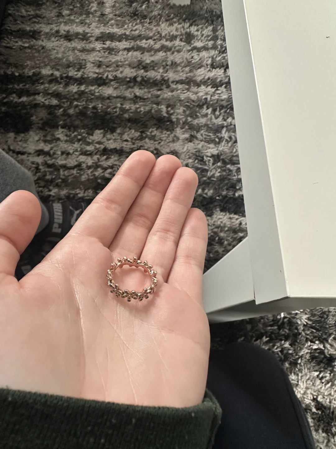 Sterling Silver Flower Ring - photo 2