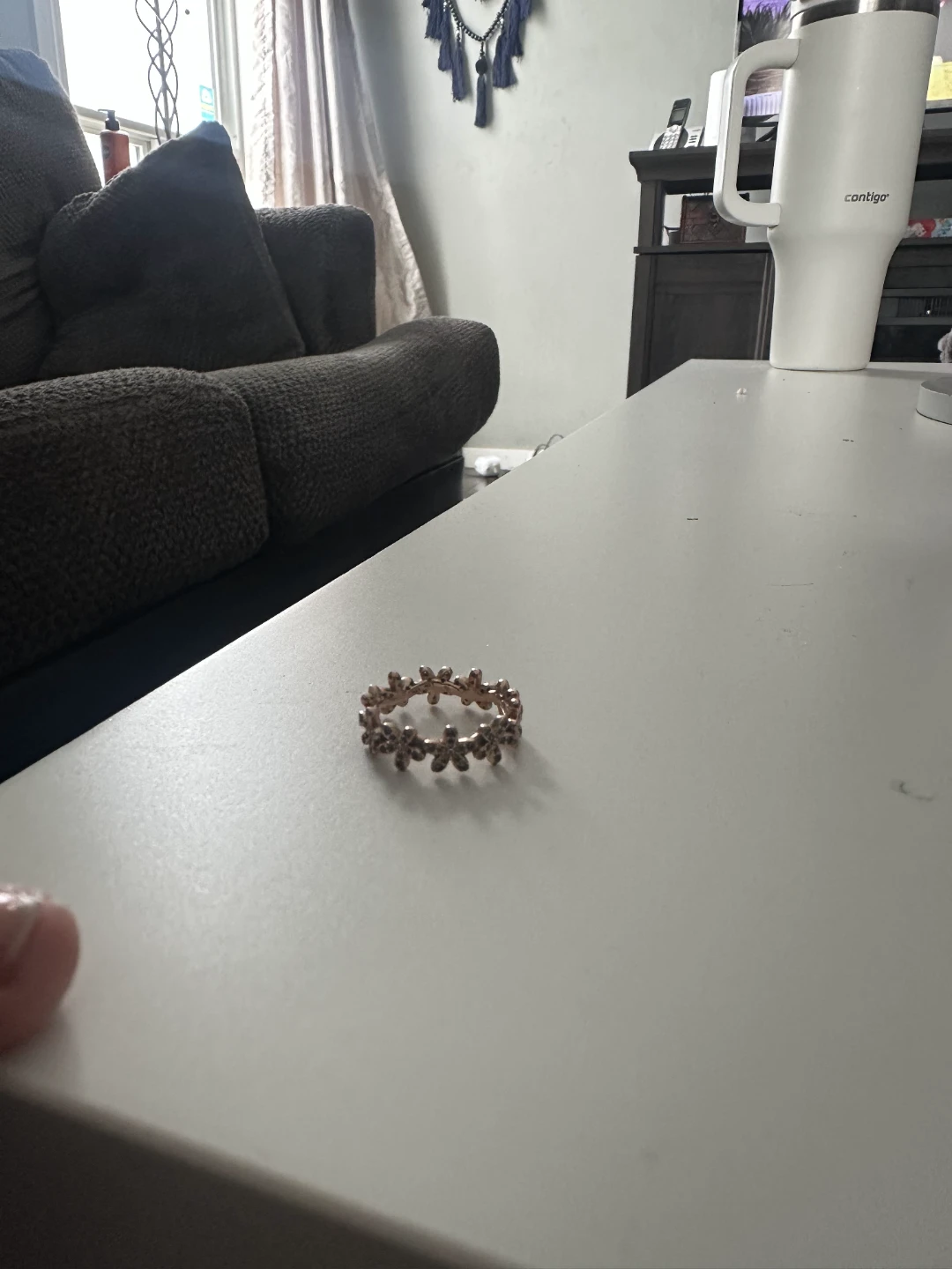Sterling Silver Flower Ring - photo 3