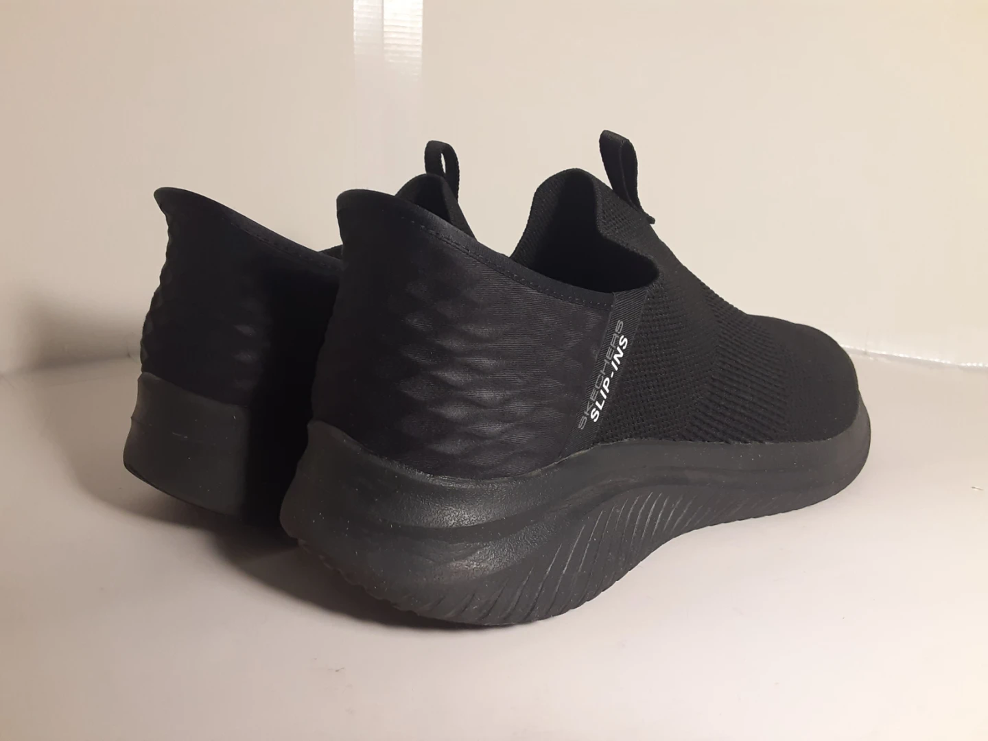 Skechers Slip-ins Black Knit Sneakers | Men's 11