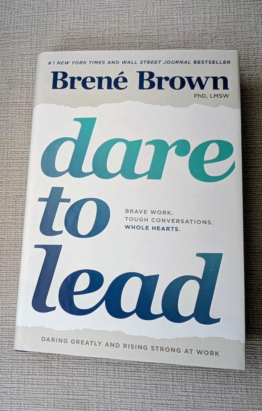 Dare to Lead by Brené Brown - #1 Bestseller